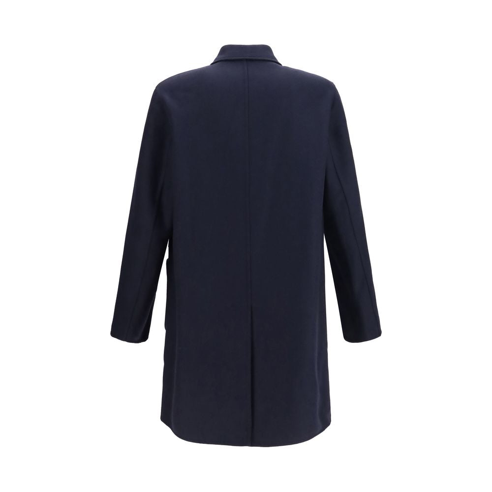 Blue Wool Oves Aries Coat