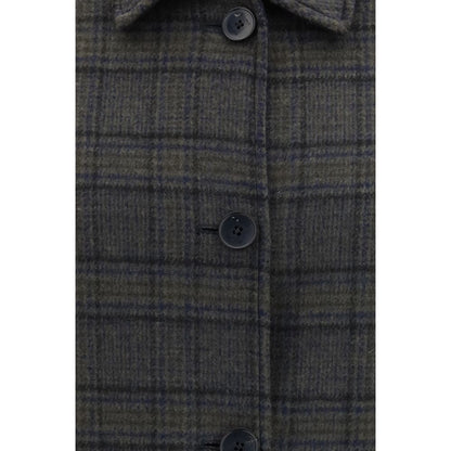 Blue Wool Oves Aries Coat
