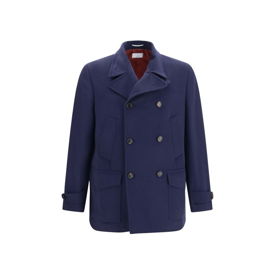 Blue Wool Oves Aries Coat