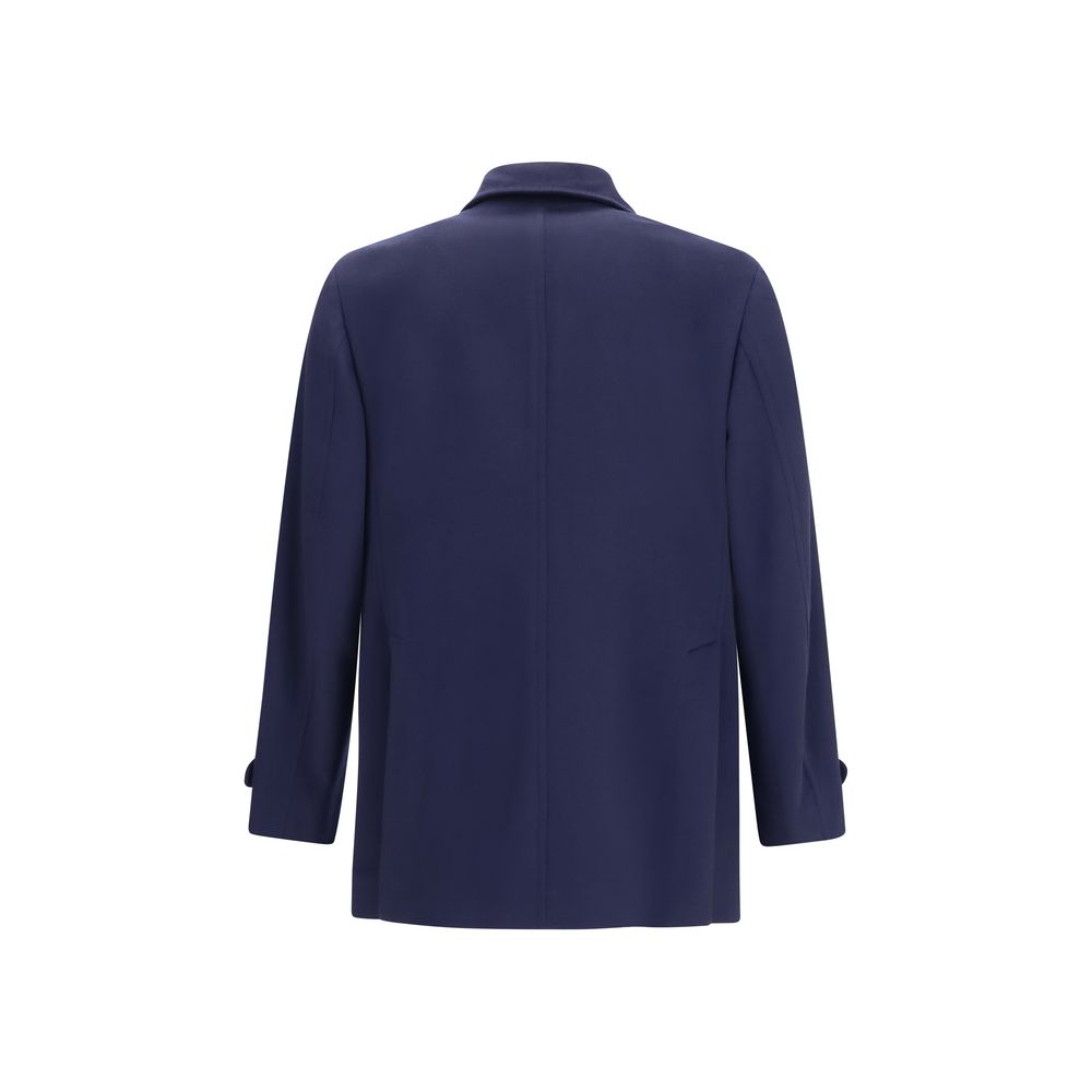 Blue Wool Oves Aries Coat