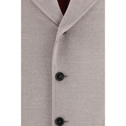 Beige Wool Oves Aries Coat