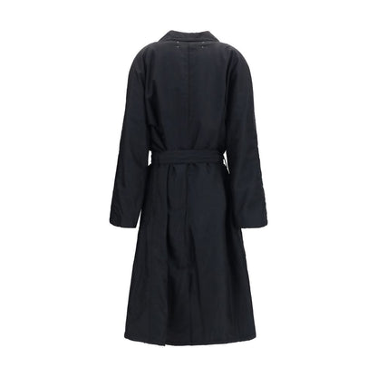 Black Wool Oves Aries Coat