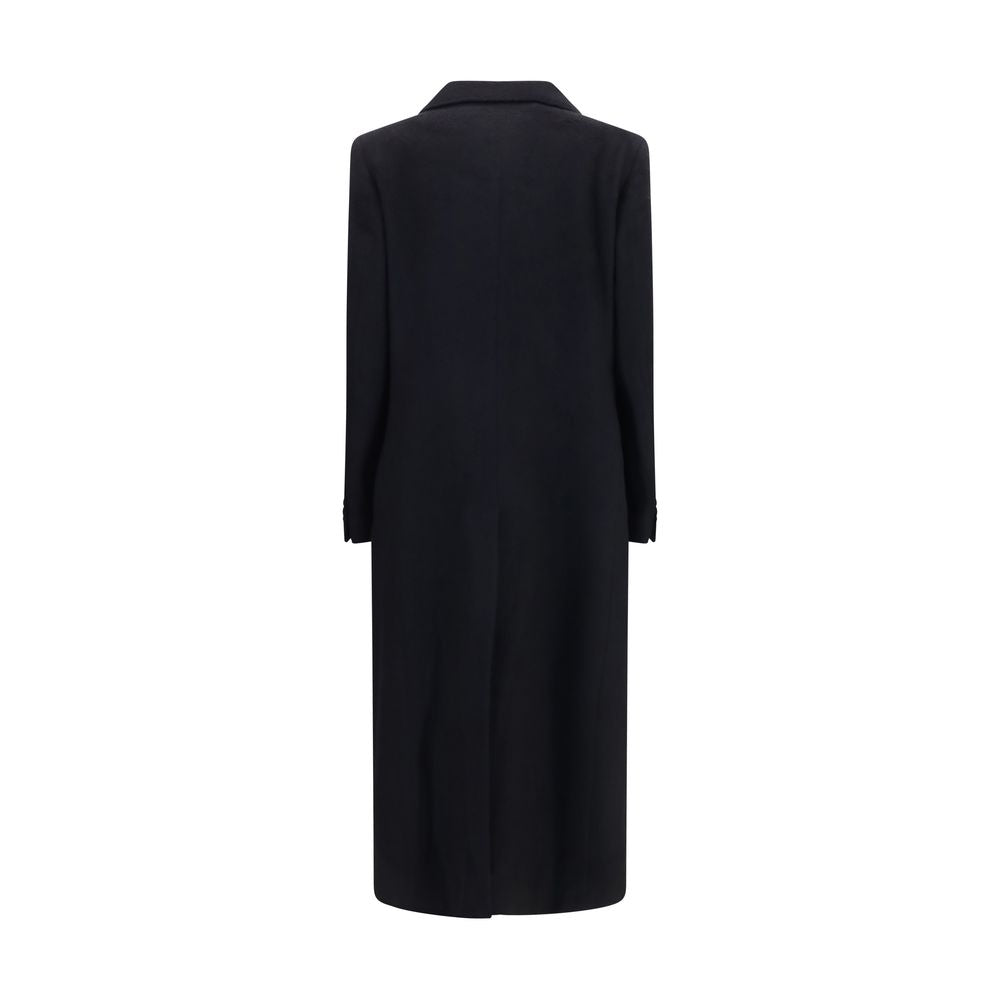 Black Mohair Coat