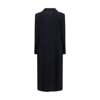 Black Mohair Coat