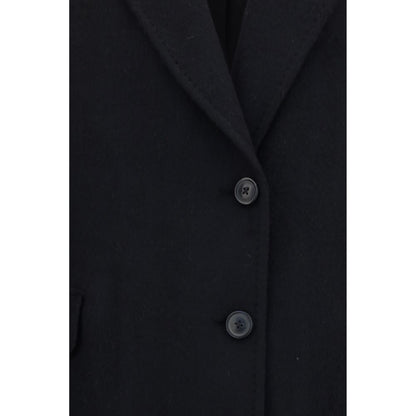 Black Mohair Coat