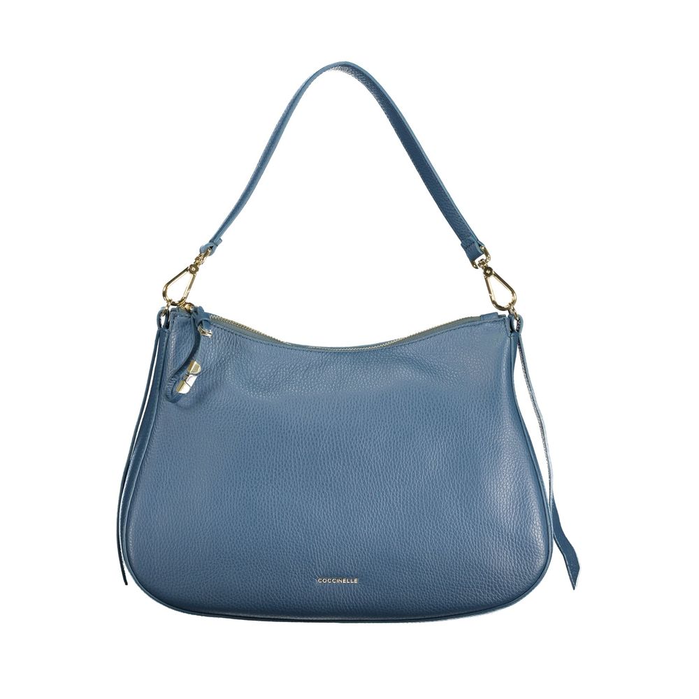 Blue Leather Womens Bag