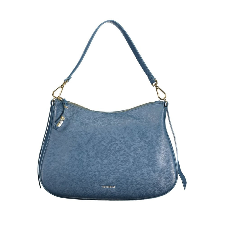 Blue Leather Womens Bag