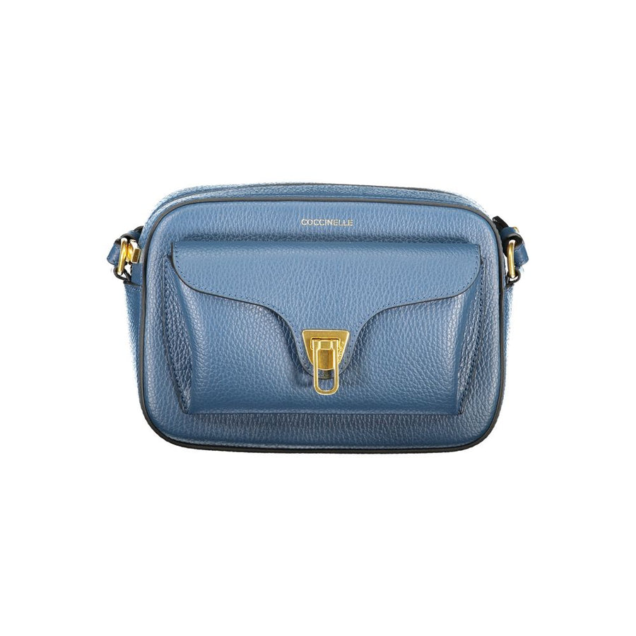 Blue Leather Womens Bag