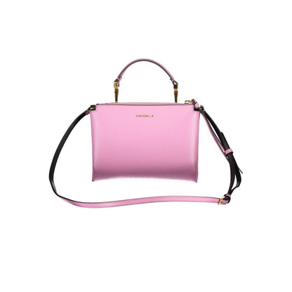 Violet Leather Women's Bag