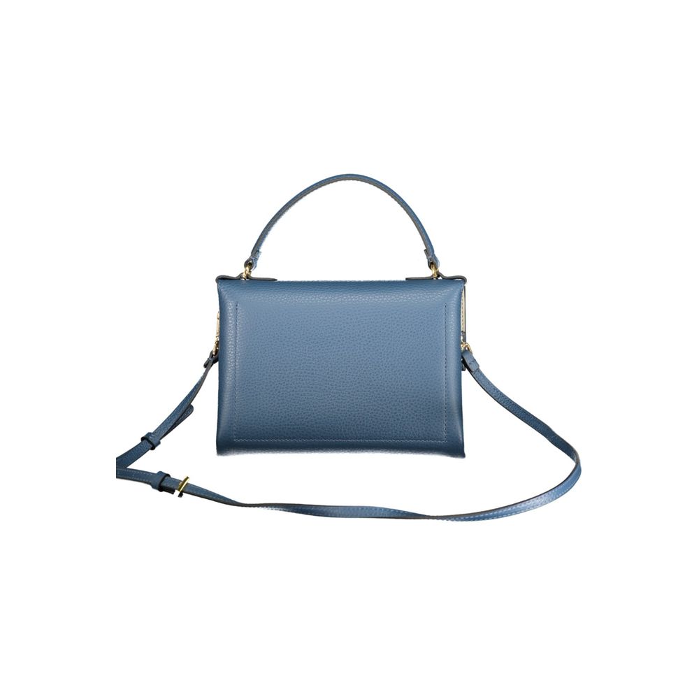 Blue Leather Women's Bag