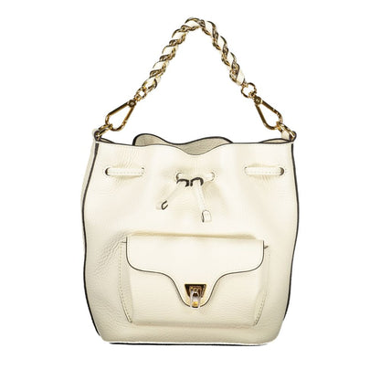White Leather Handbag