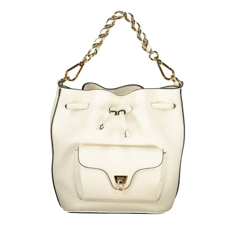 White Leather Handbag