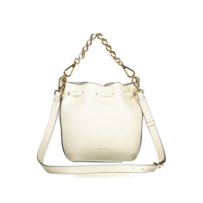 White Leather Handbag