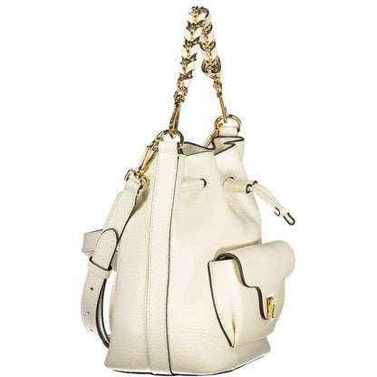 White Leather Handbag