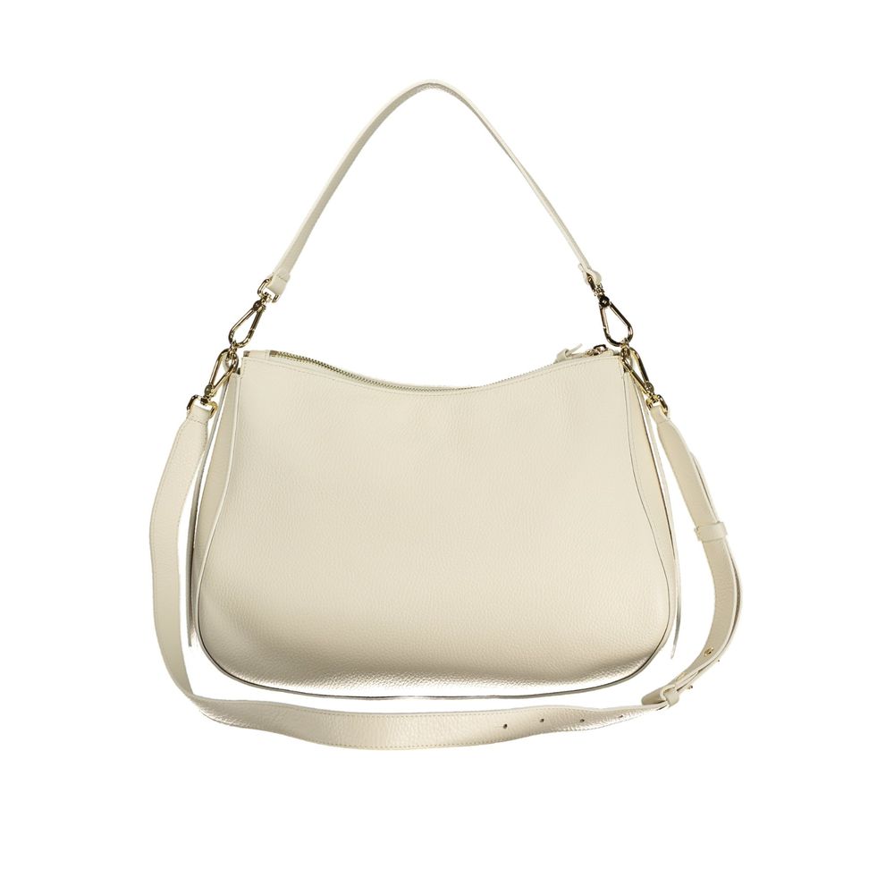 White Leather Handbag