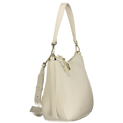 White Leather Handbag