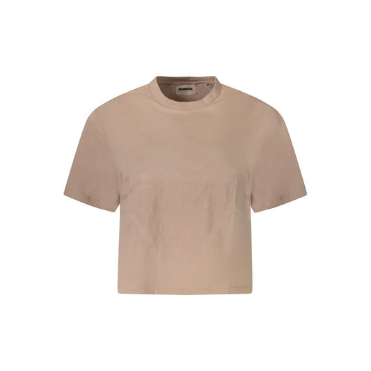 Pink Cotton Women's T-Shirt