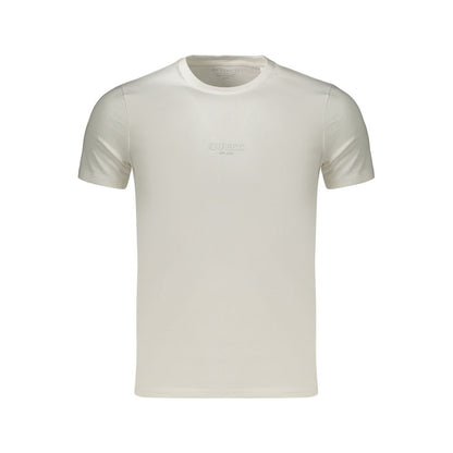 White Cotton Mens TShirt