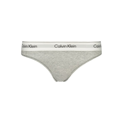 Gray Cotton Briefs