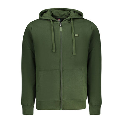 Green Cotton Sweatshirt