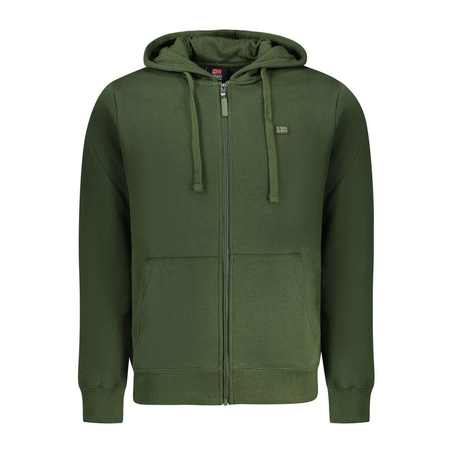 Green Cotton Sweatshirt