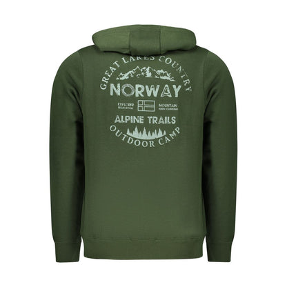Green Cotton Sweatshirt