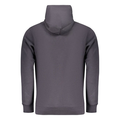 Blue Cotton Mens Sweatshirt