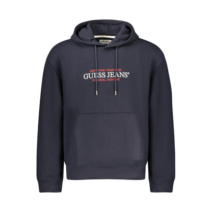 Blue Cotton Men's Sweatshirt