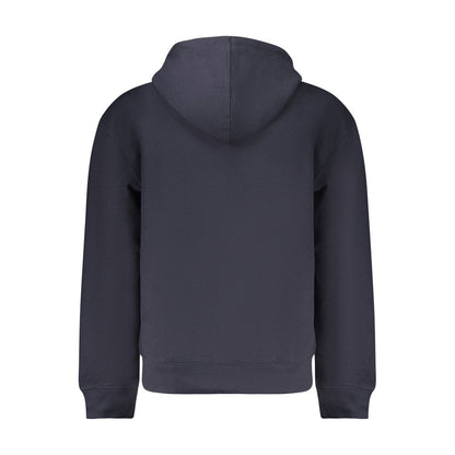 Blue Cotton Men's Sweatshirt