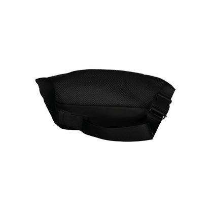 Black Polyester Men's Bag