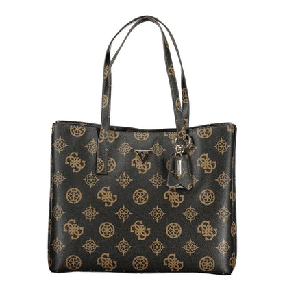 Brown Polyethylene Handbag