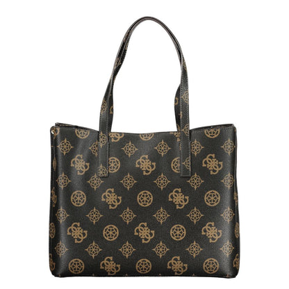 Brown Polyethylene Handbag