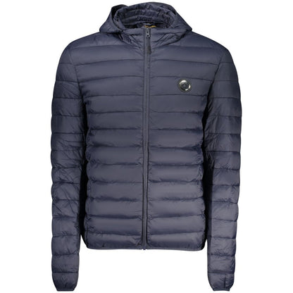 Blue Polyester Mens Jacket