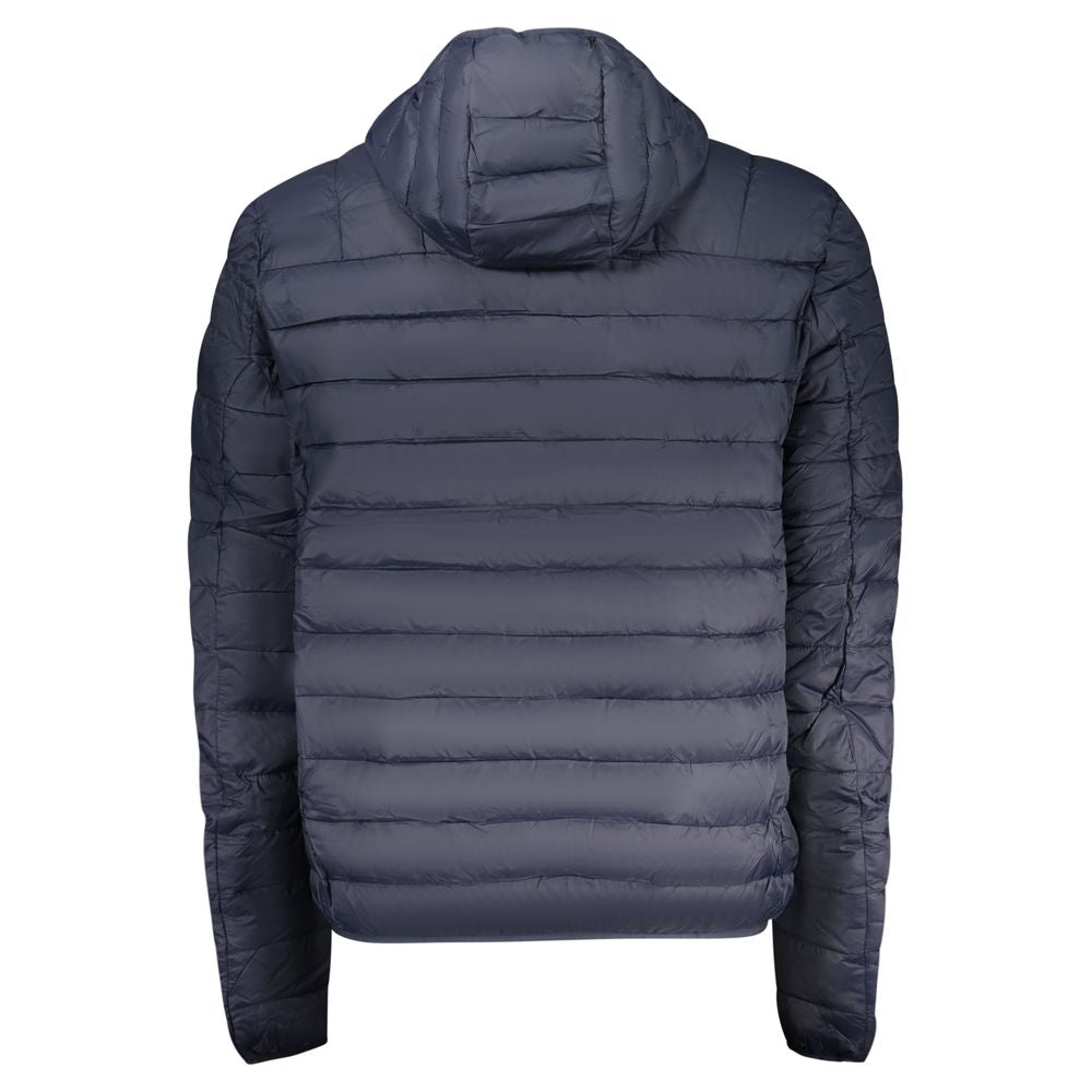 Blue Polyester Mens Jacket