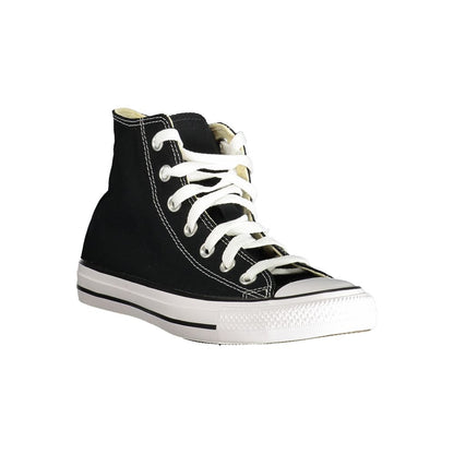 Black Textile Athletic Sneakers