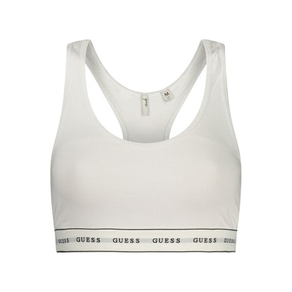 White Cotton Bra