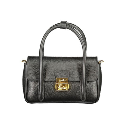 Black Leather Handbag