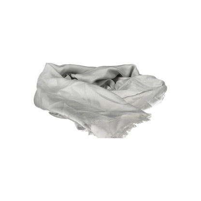 Gray Silk Scarf
