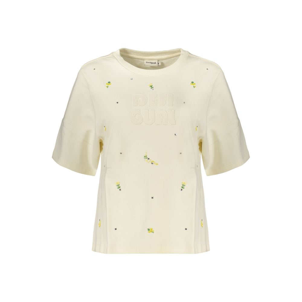 White Cotton Sweatshirt