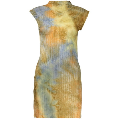 Green Polyester Casual Dress