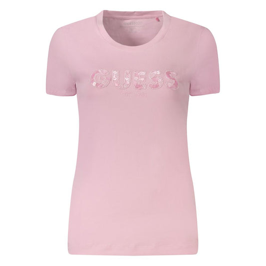 Pink Cotton T-Shirt