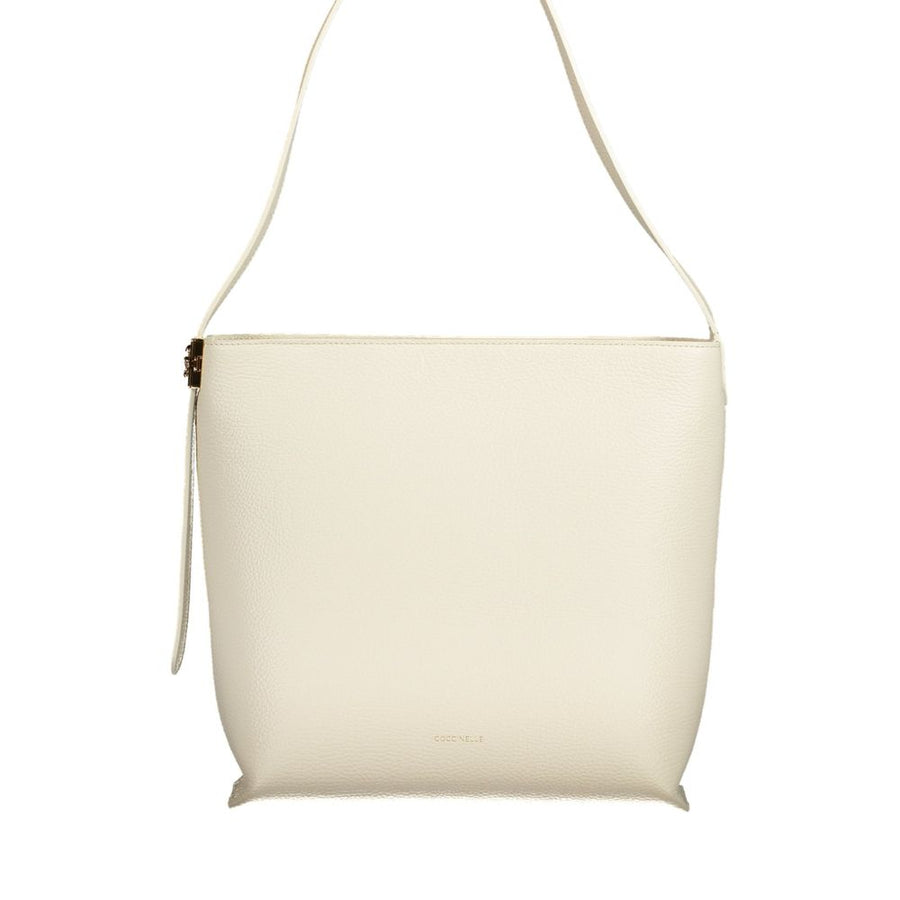 White Leather Handbag
