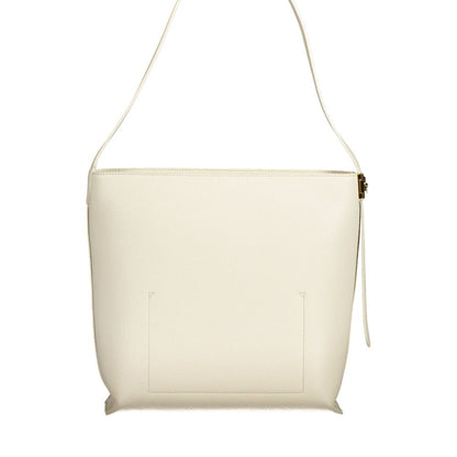 White Leather Handbag