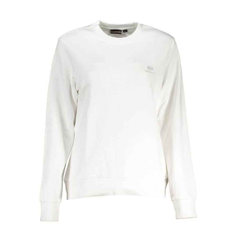 White Cotton Sweatshirt