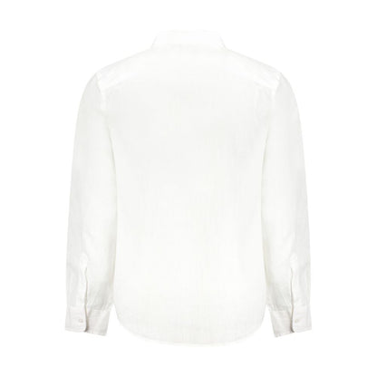 White Linen Dress Shirt
