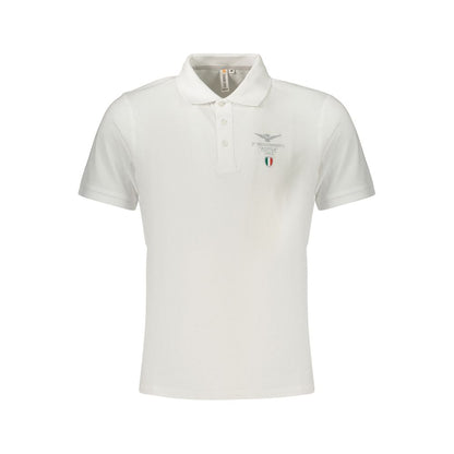 Bianco Cotone Uomo Polo