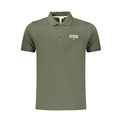 Green Cotton Polo Shirt