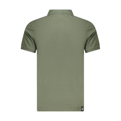 Green Cotton Polo Shirt