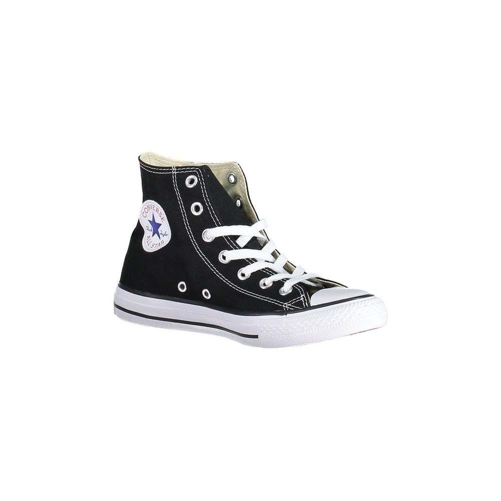 Black Textile Athletic Sneakers
