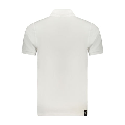 White Cotton Polo Shirt